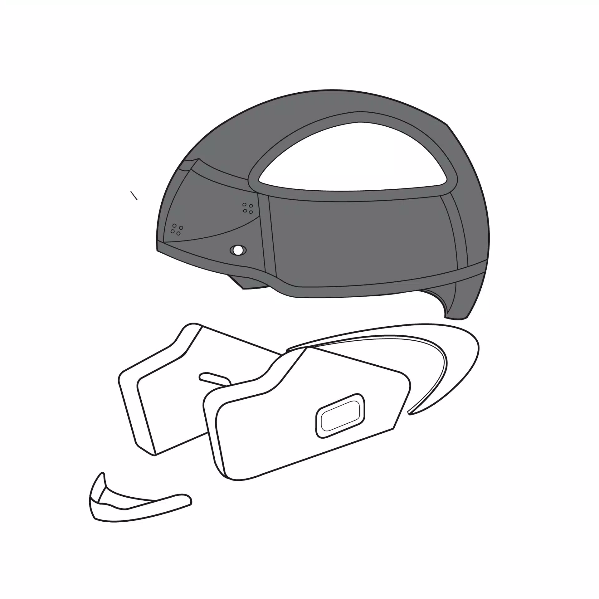 AGV CROWN PAD K-3 (XXL) - -