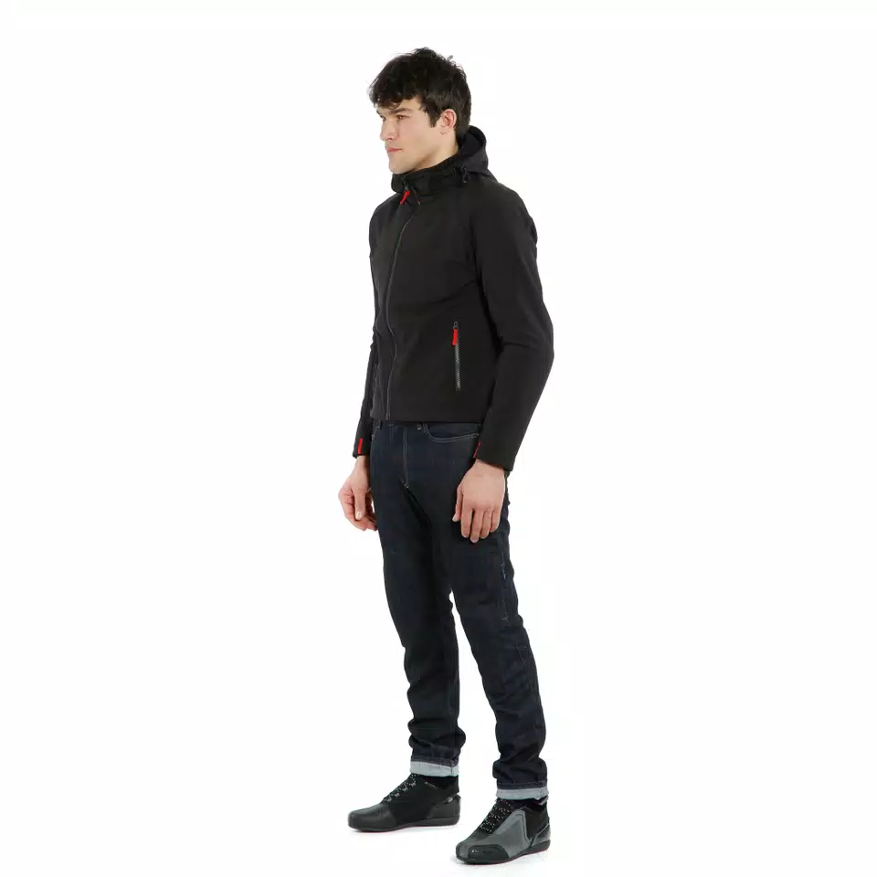 IGNITE TEX - MEN'S SUMMER MOTORCYCLE JACKET IN FABRIC - BLACK/BLACK - 4