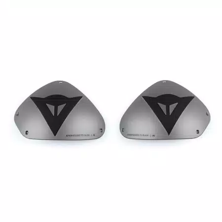 DETS ALUMINUM SHOULDERS - REPLACEMENT SHOULDER PLATES - ALUMINUM/BLACK - 1