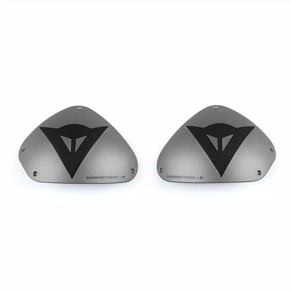 DETS ALUMINUM SHOULDERS - REPLACEMENT SHOULDER PLATES - ALUMINUM/BLACK - 1