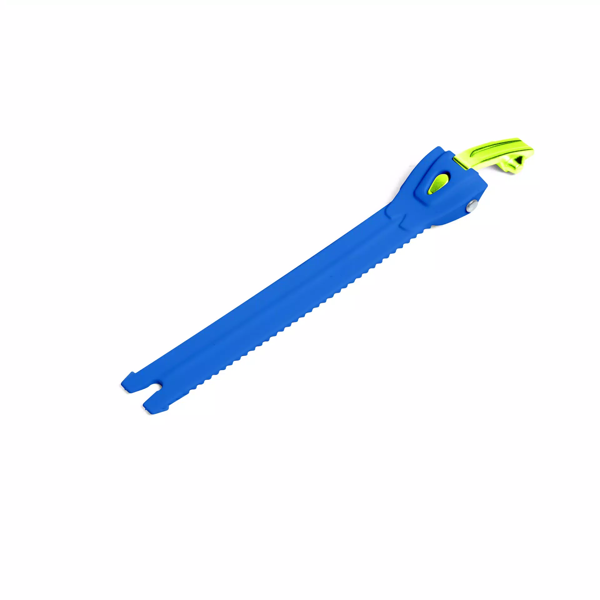 CLOSURE BAND WITH ALUMINUM PULLER L 17cm COMP EVO 2 - ROYAL BLUE / YELLOW FLUO