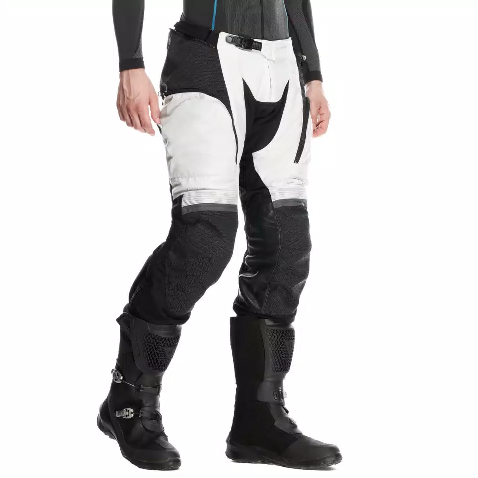 SUPER ADVENTURE ABS&Oslash;LUTESHELL&trade; - MEN OFF-ROAD MOTORCYCLE PANTS - BLACK/GLACIER-GREY/RED - 3