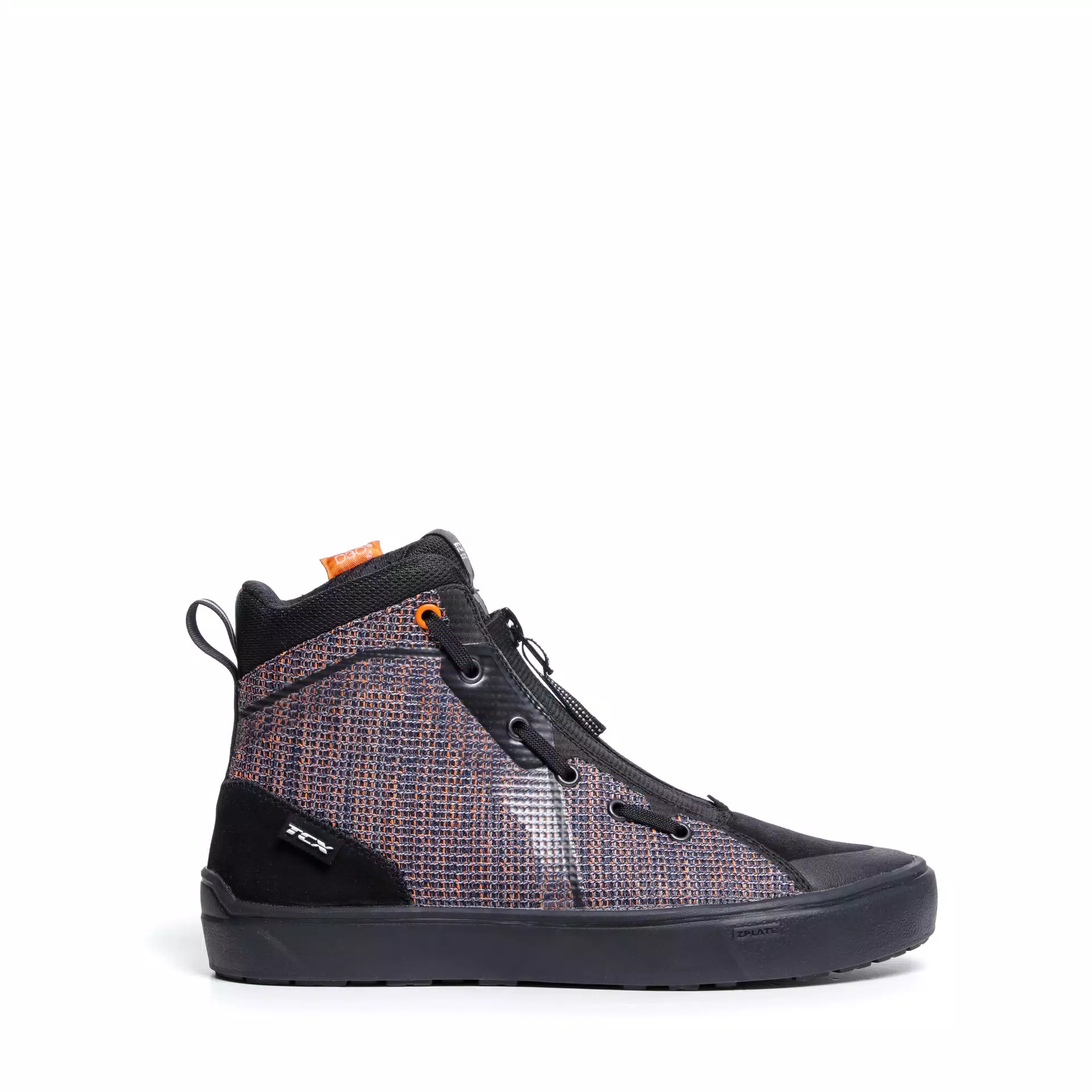 IKASU AIR SOMMER MOTORRADSNEAKER HERREN - SCHWARZ/ARANCIO/BLAU