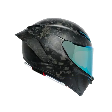 PISTA GP RR FUTURO CARBONIO FORGIATO - MOTORBIKE FULL FACE HELMET E2206 DOT -  - 3