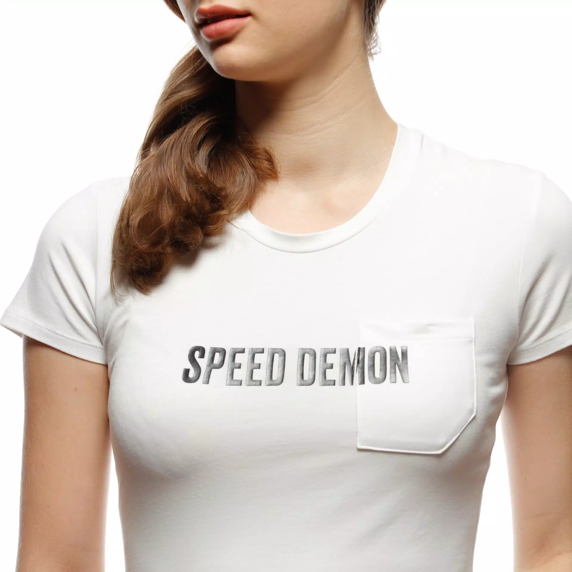 DEMON POCKET - DAMES T-SHIRT