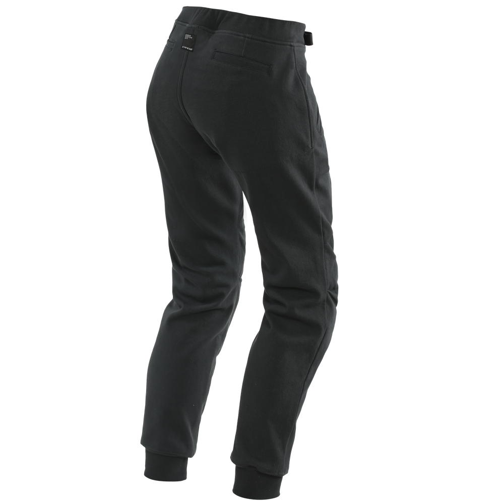 trackpants-pantaloni-moto-in-tessuto-donna-black image number 1