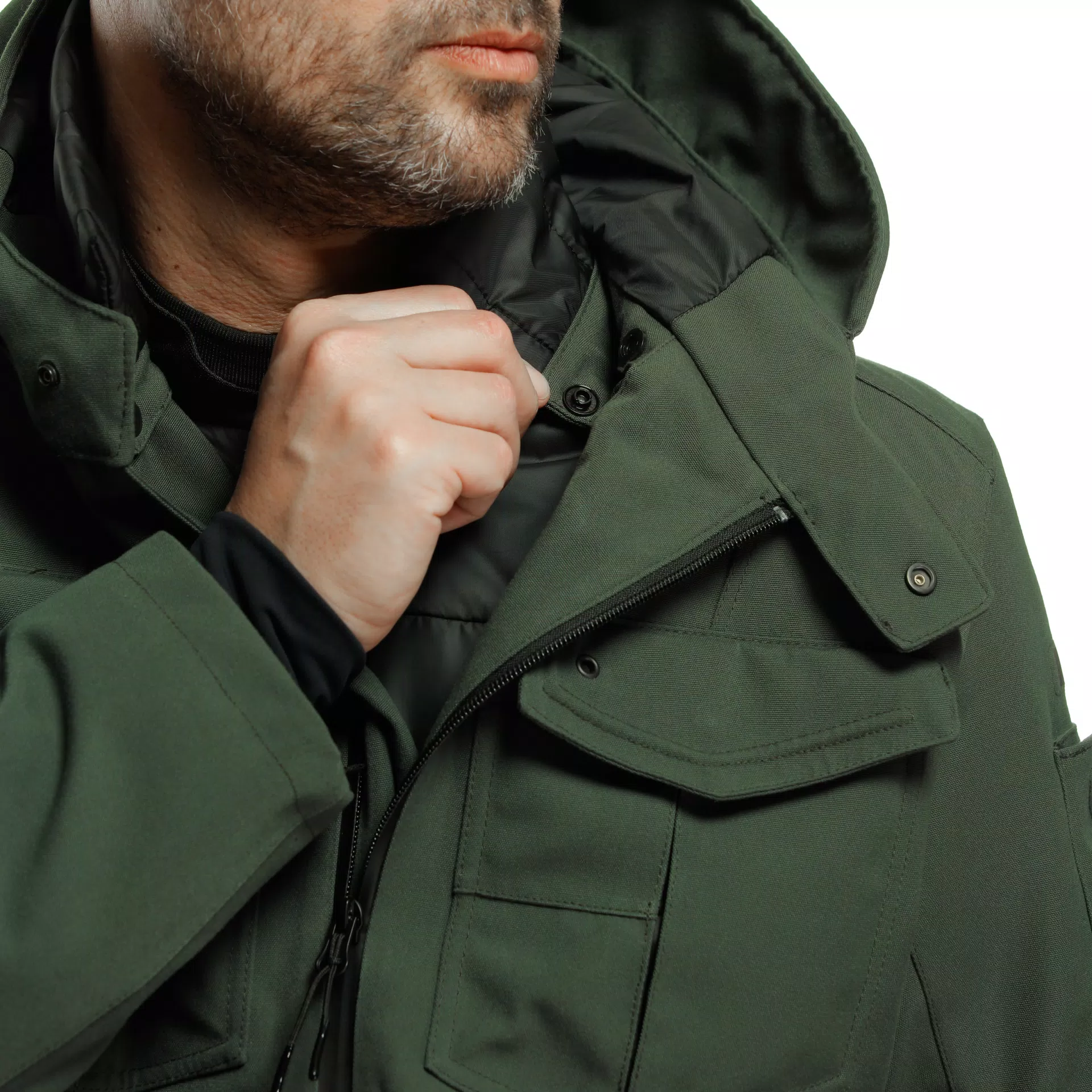 DUOMO ABS&Oslash;LUTESHELL&trade; PRO - MEN'S WATERPROOF MOTORCYCLE PARKA