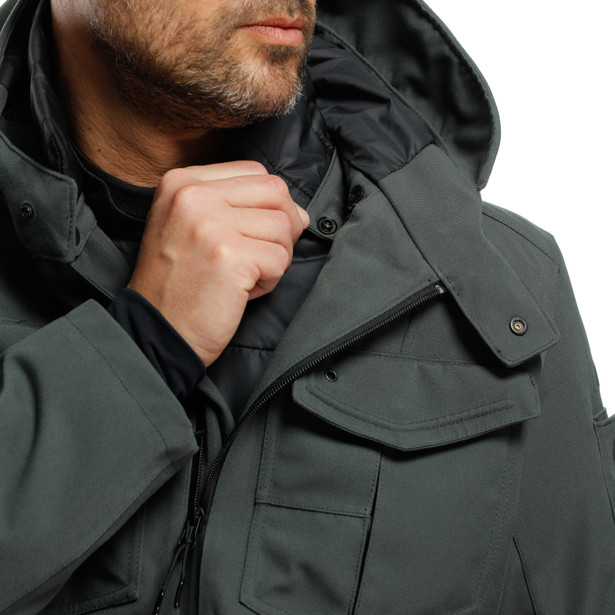 duomo-abs-luteshell-pro-parka-moto-impermeabile-uomo-green image number 10