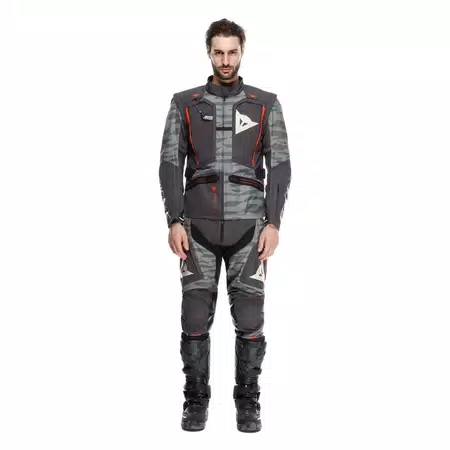 STERRATO - HEREN TEXTIEL OFF-ROAD MOTORFIETS JAS - EBONY/DESERT SAGE - 3