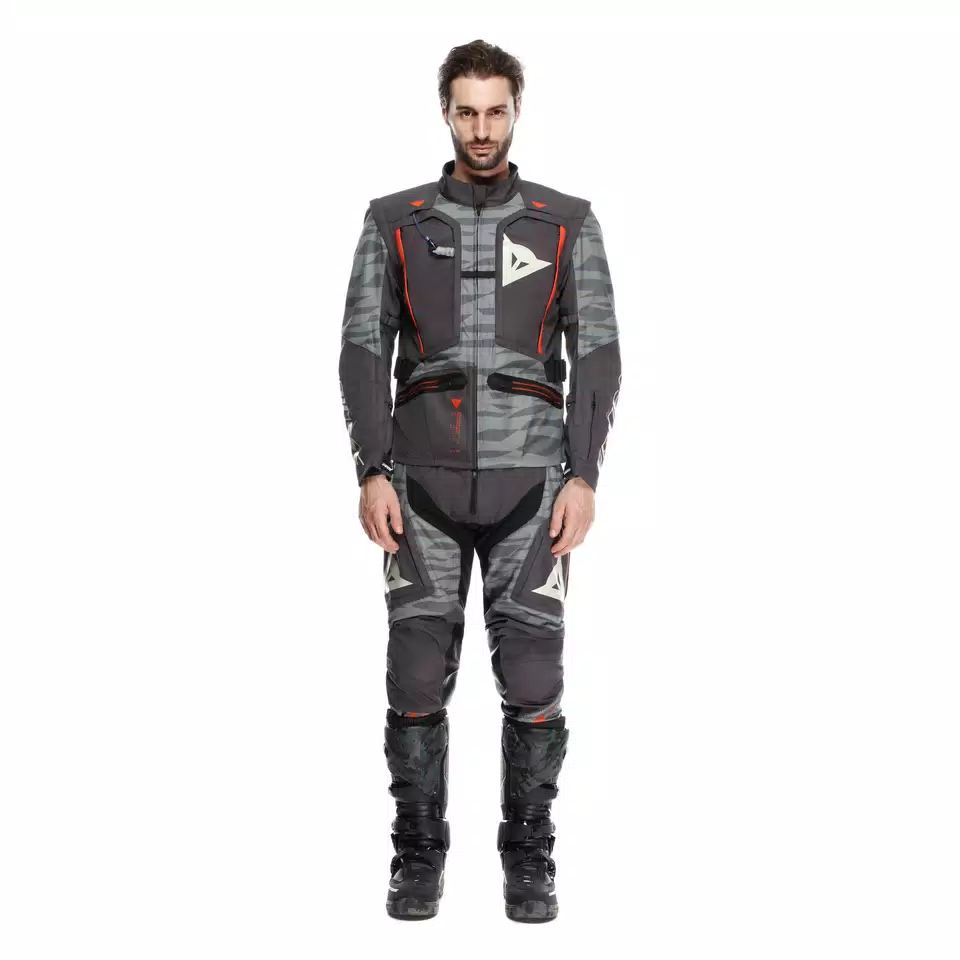 STERRATO - HEREN TEXTIEL OFF-ROAD MOTORFIETS JAS - EBONY/DESERT SAGE - 3