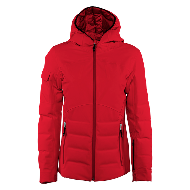SKI DOWNJACKET SPORT WOMAN CHILI-PEPPER- Women Winter Downjackets