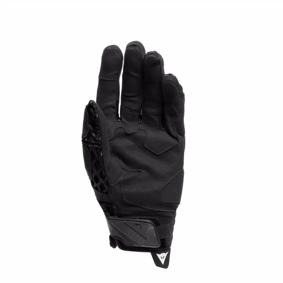 AIR-MAZE - UNISEX MOTORCYCLE TEXTILE SUMMER GLOVES - BLACK/BLACK - 3