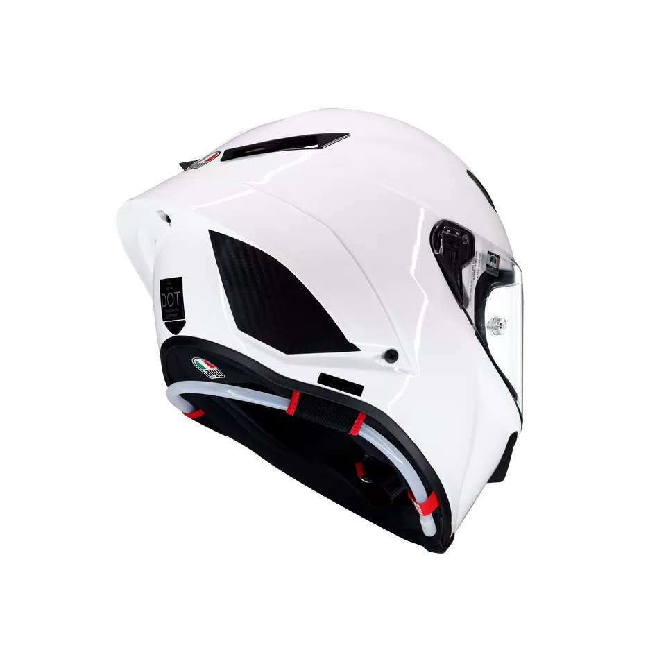 PISTA GP RR MONO WHITE - FULL-FACE MOTORCYCLE HELMET E2206 DOT -  - 6
