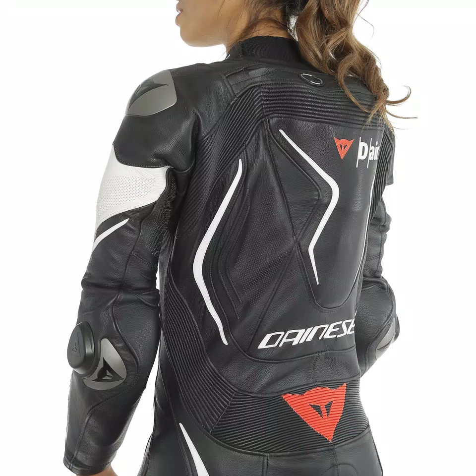 MISANO 2 D-AIR LADY PERF. 1PC SUIT - BLACK/BLACK/WHITE - 4