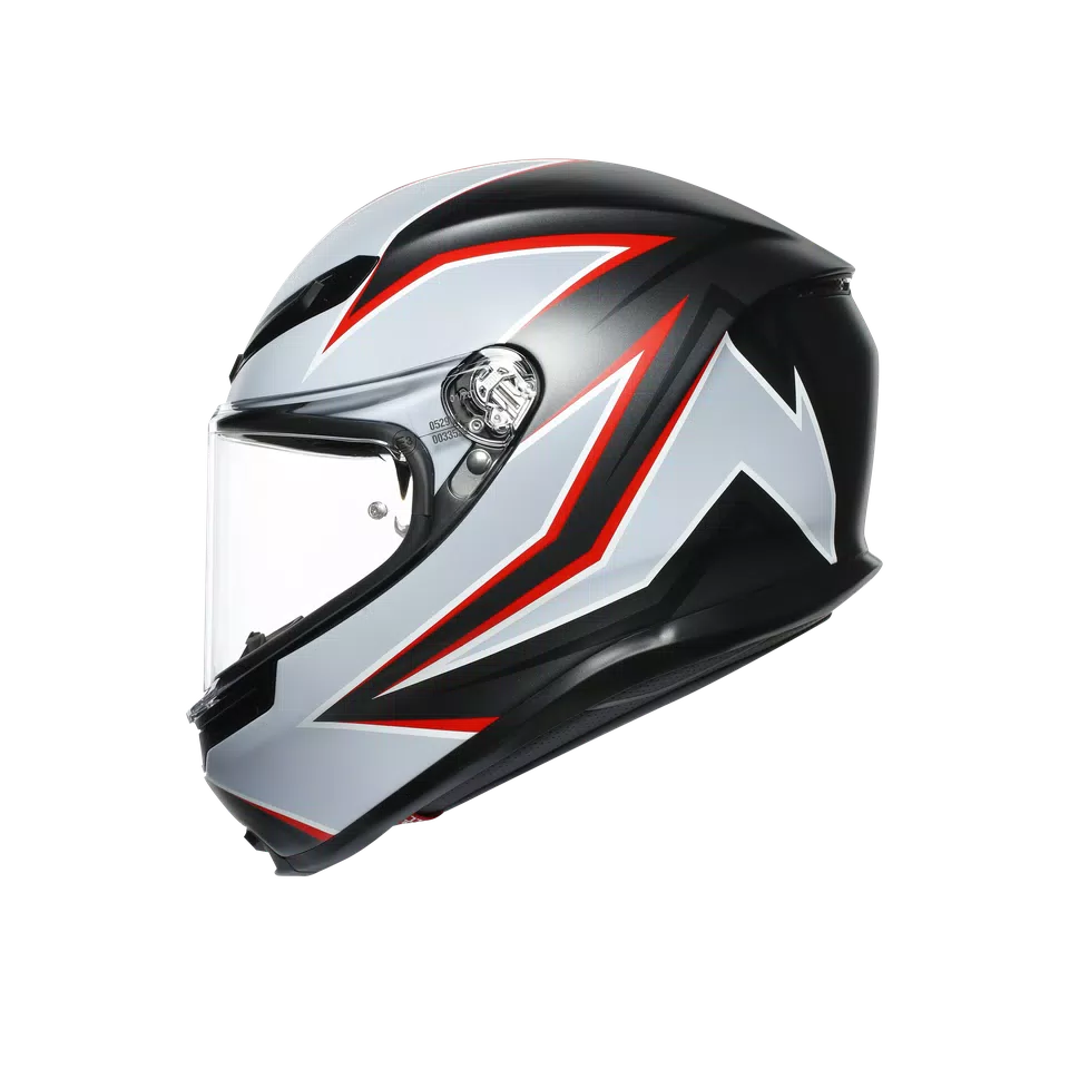 K6 E2205 MULTI - FLASH MATT BLACK/GREY/RED -  - 4
