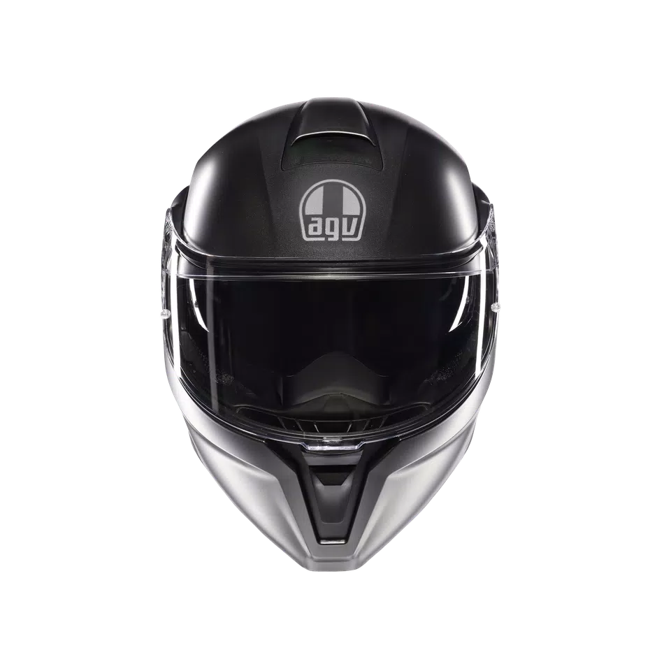 STREETMODULAR MONO MATT ASFALTO GREY - MOTORBIKE FLIP UP HELMET E2206 -  - 2