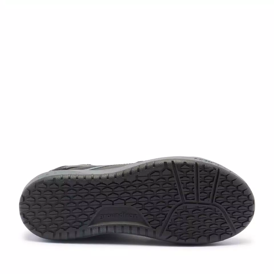 SUBURB D-WP - WOMEN'S WATERPROOF MOTORCYCLE SHOES - BLACK/IRON GATE/METAL - 4