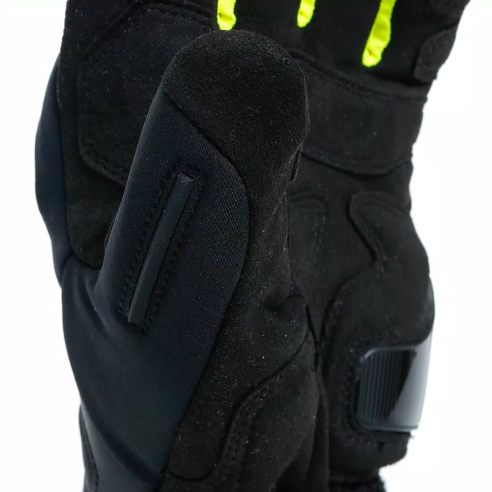 NEMBO GORE-TEX® GLOVES+GORE GRIP TECHNOLOGY - BLACK/FLUO-YELLOW - 14