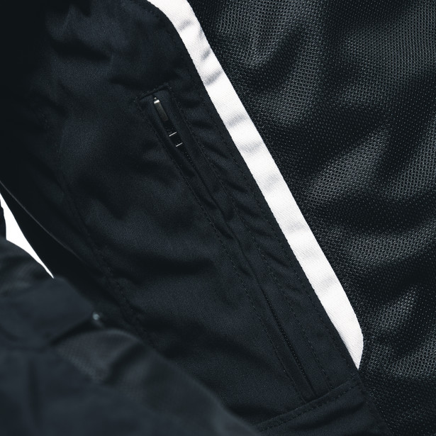 air-frame-3-tex-giacca-moto-estiva-in-tessuto-uomo-black-black-white image number 7