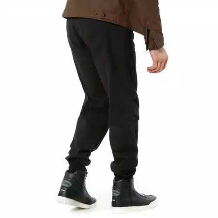 TRACKPANTS - MEN'S MOTORCYCLE PANTS IN FABRIC - BLACK - 5