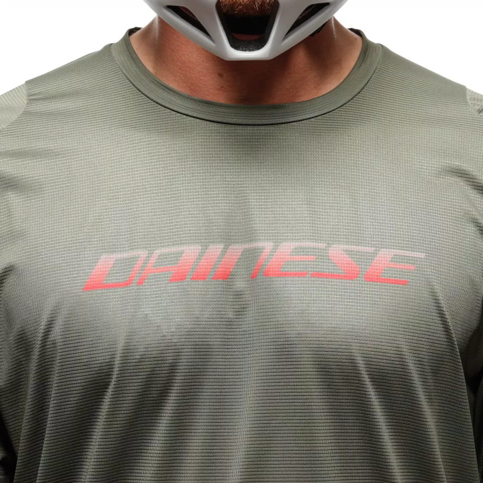 HG AER JERSEY SS - MEN'S SHORT SLEEVE BIKE T-SHIRT - GREEN/RED - 6