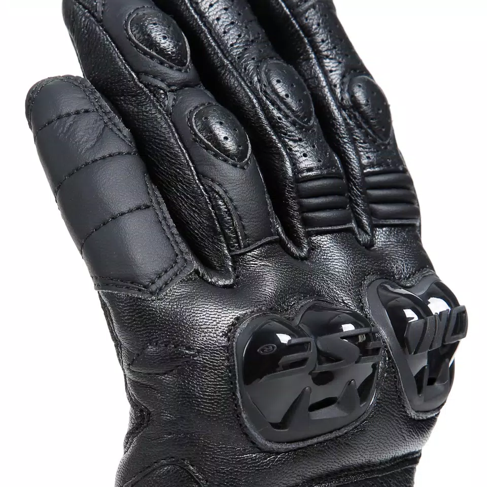 BLACKSHAPE LADY LEATHER GLOVES - BLACK/BLACK - 7