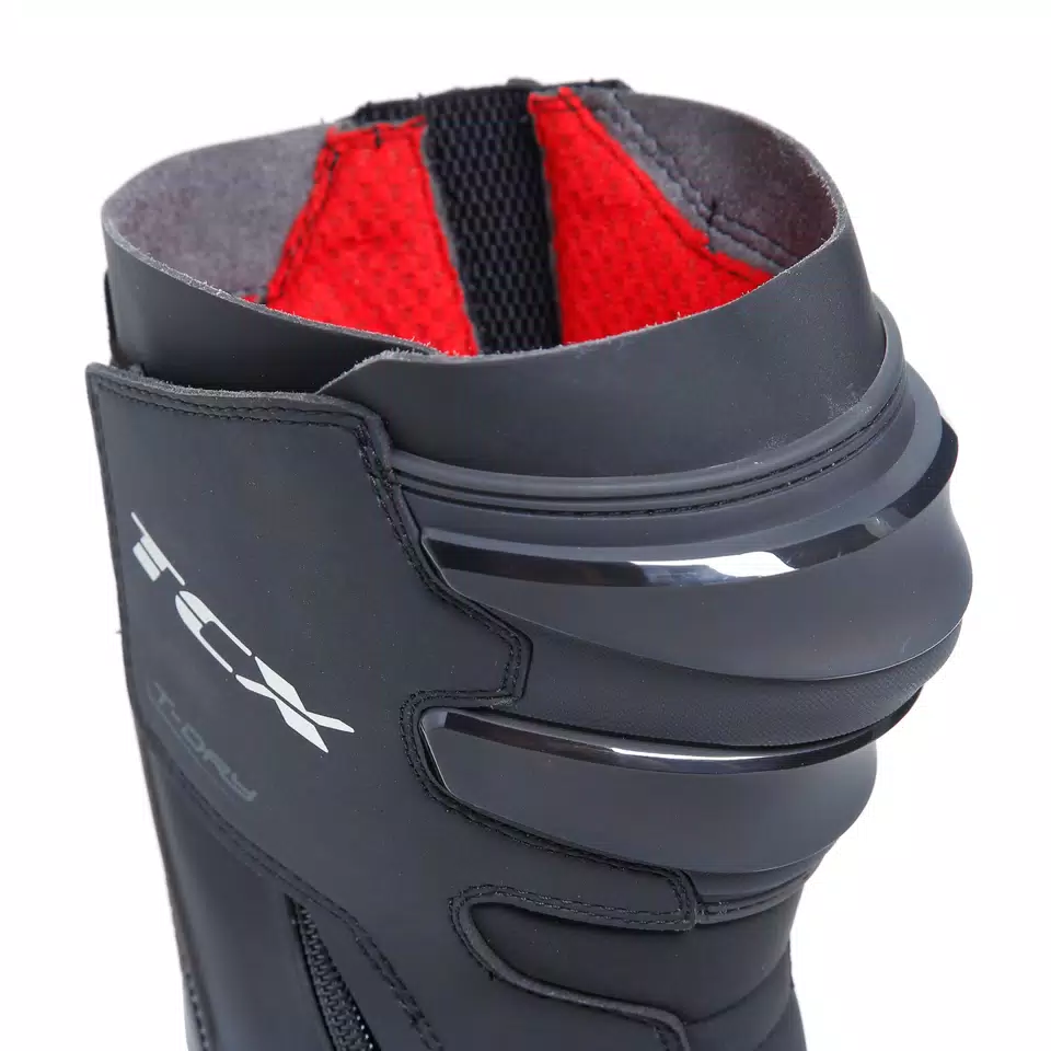 S-TR1 WP MEN'S WATERPROOF MOTORCYCLE BOOTS - BLACK -  - 8