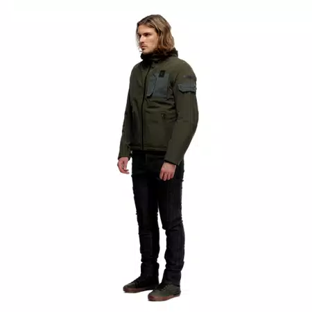 CORSO ABSØLUTESHELL™ PRO - MEN'S WATERPROOF MOTORCYCLE JACKET - GREEN - 4