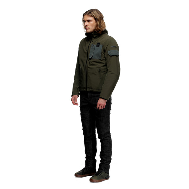 corso-abs-luteshell-pro-giacca-moto-impermeabile-uomo-green image number 3