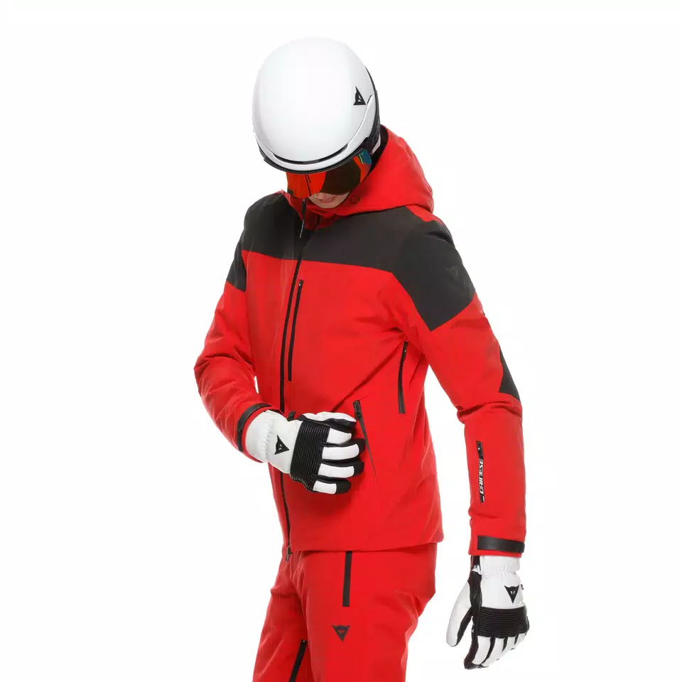 SPEED DEMON LAB DOMEAIR™ PRO - MEN’S SKI JACKET - RACING RED/STRETCH LIMO - 3