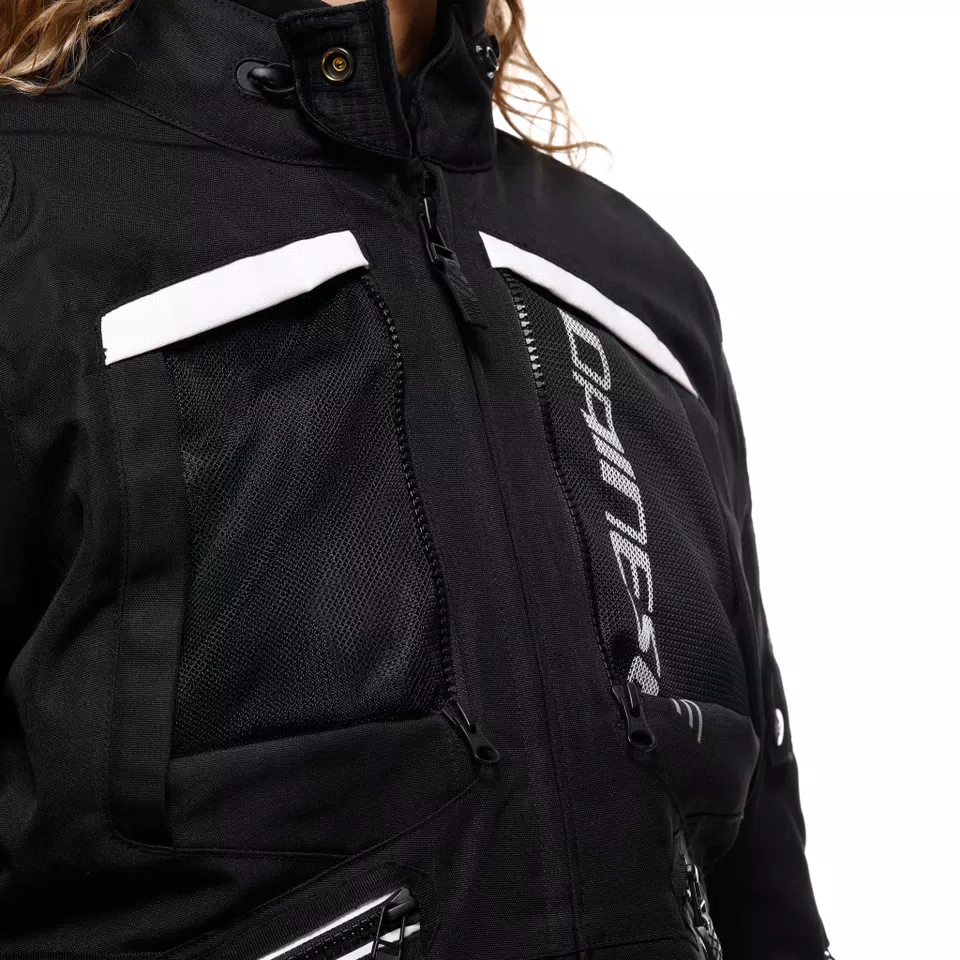 GULLFOSS D-DRY - BLOUSON MOTO TOUTES SAISONS FEMME - BLACK/BLACK - 10