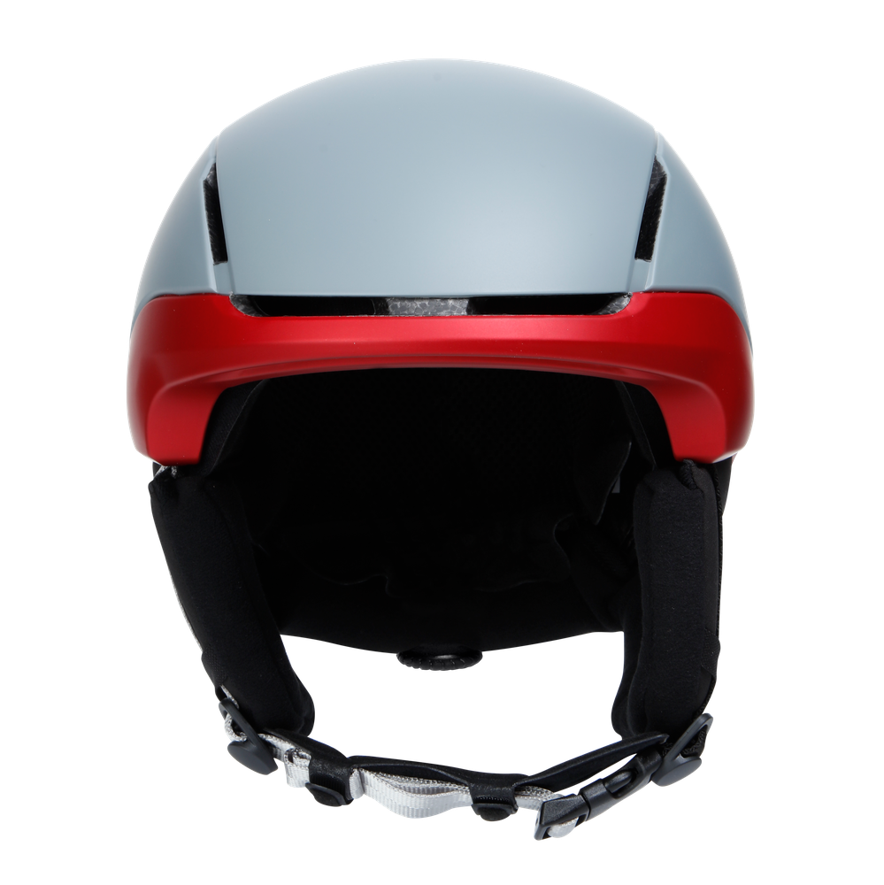 scarabeo-elemento-casque-de-ski-enfant-metallic-red-nardo-gray image number 2