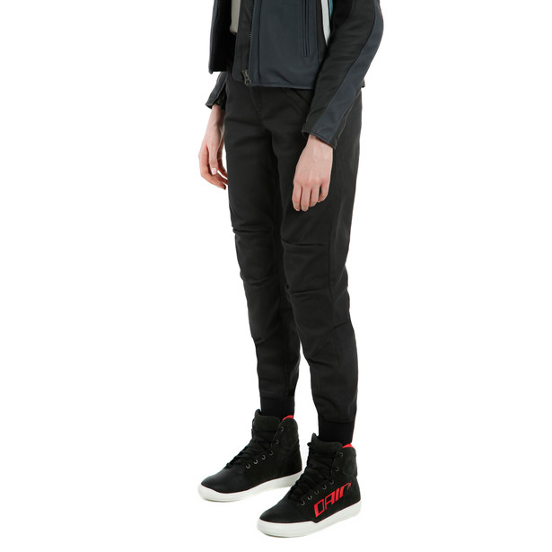 trackpants-pantaloni-moto-in-tessuto-donna-black image number 7
