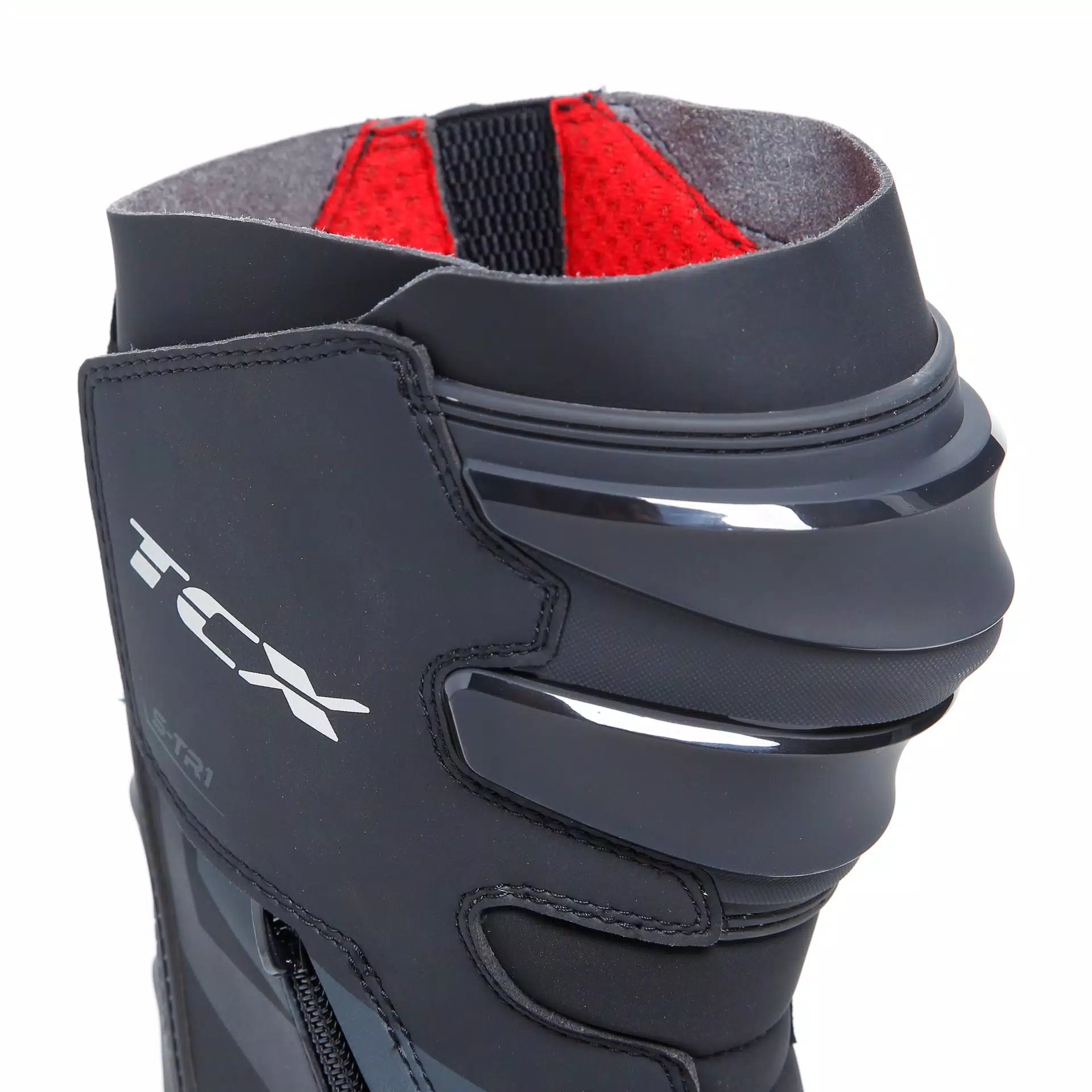S-TR1 MOTORRADSTIEFEL HERREN - SCHWARZ
