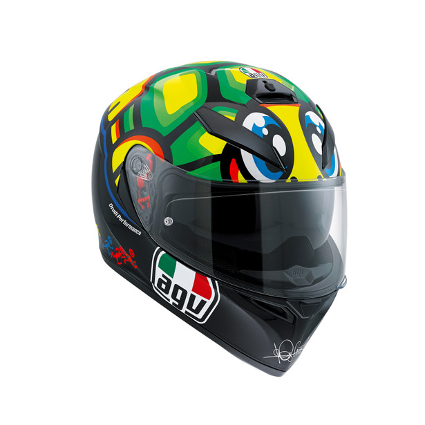 Helmet Agv K-3 sv Valentino Rossi Tartaruga moto gp Mugello replic fullface 