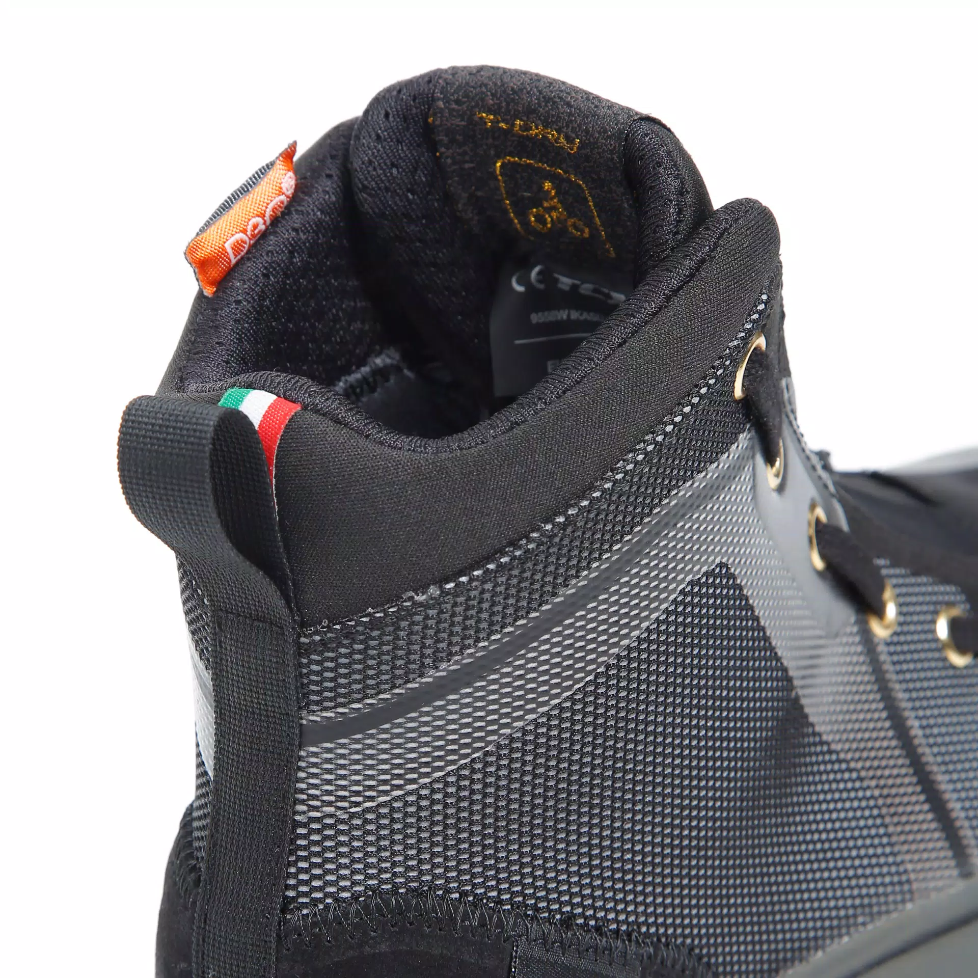 IKASU WP WOMEN'S WATERPROOF MOTORCYCLE SHOES - BLACK/REFLEX