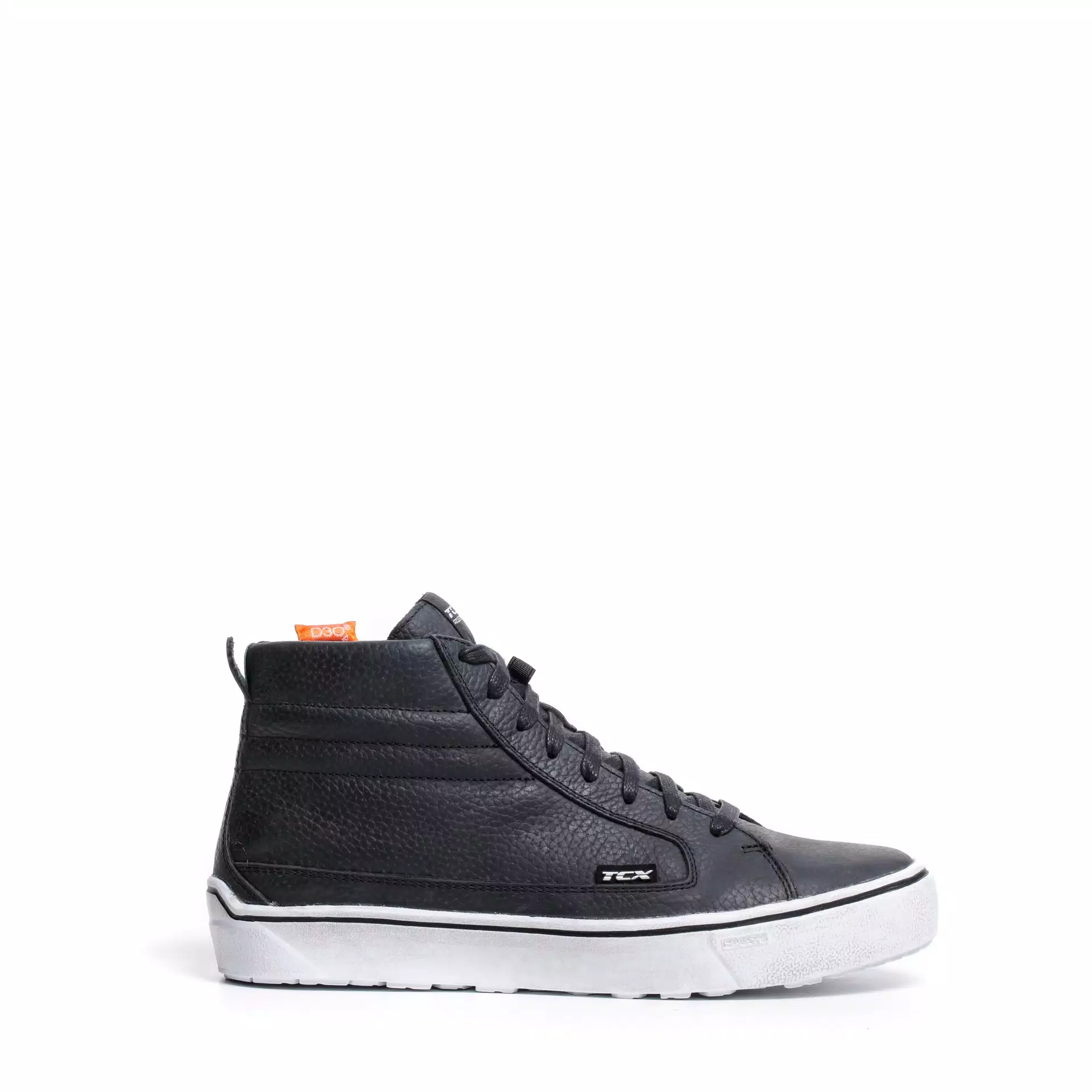 STREET 3 WP SNEAKER MOTO IMPERMEABILI UOMO - NERO/NERO/BIANCO
