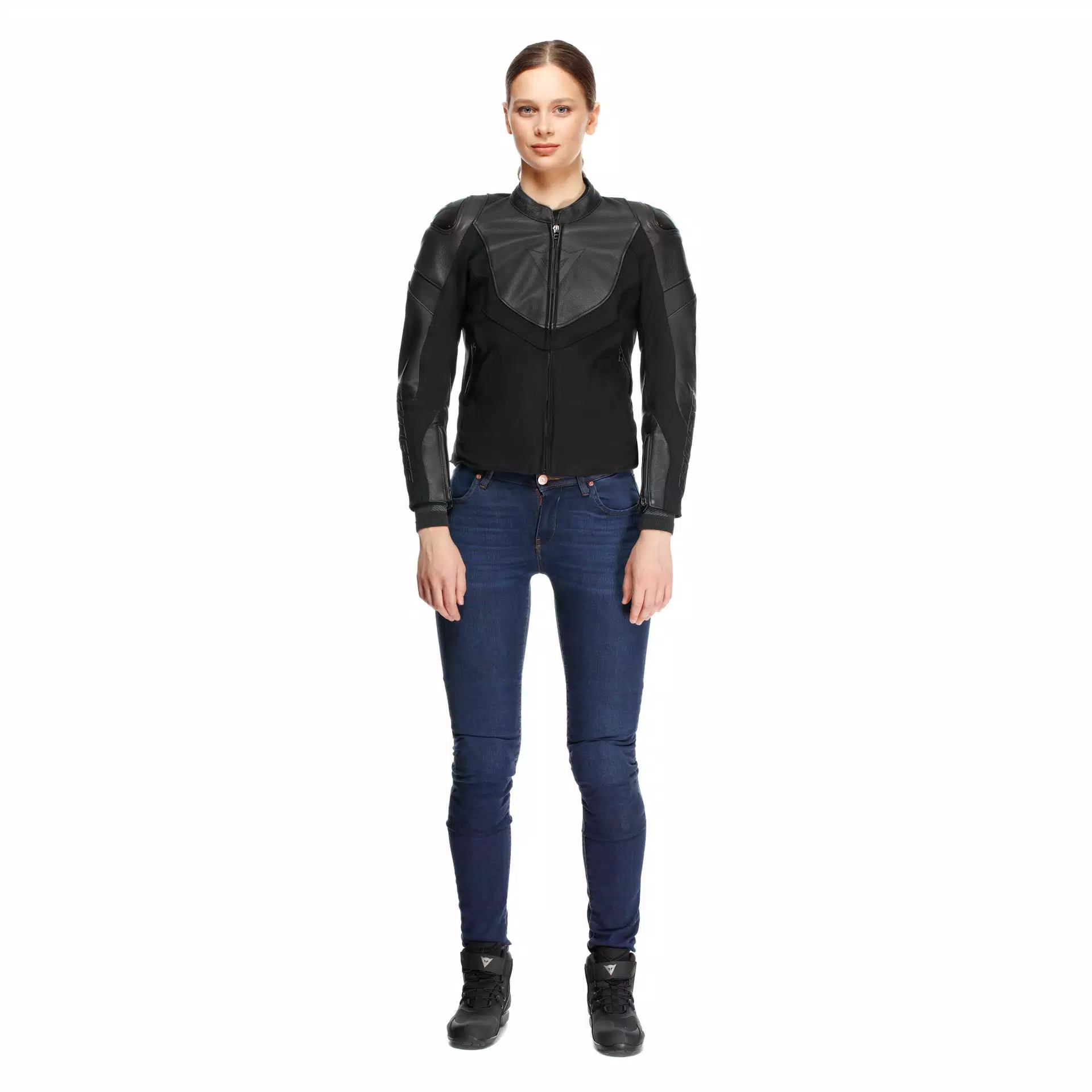IPERATTIVA - WOMEN'S LEATHER-TEXTILE MOTORCYCLE JACKET