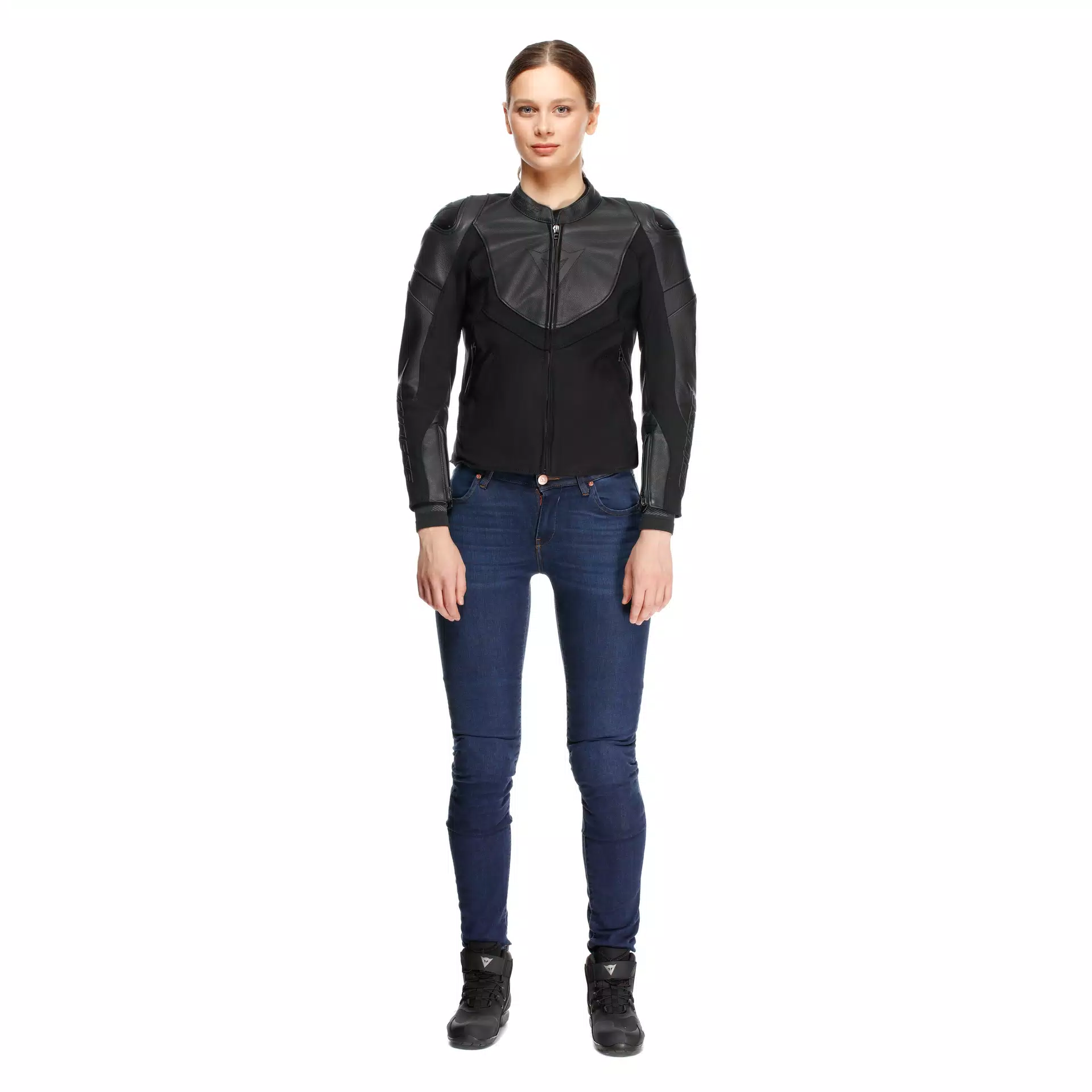 IPERATTIVA - WOMEN'S LEATHER-TEXTILE MOTORCYCLE JACKET