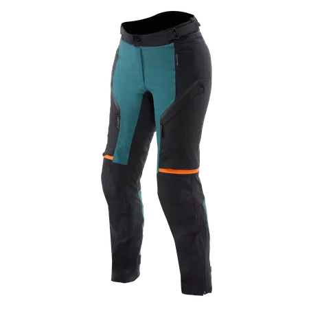 MANGEN ABSØLUTESHELL™ PRO - WOMEN'S TOURING MOTORCYCLE PANTS - DARK SEA/BLACK - 1