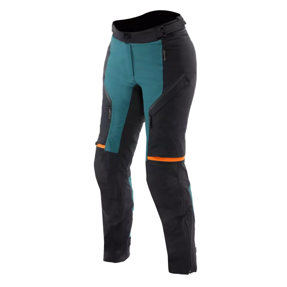 MANGEN ABSØLUTESHELL™ PRO - PANTALON MOTO TOURING FEMME - DARK SEA/BLACK - 1