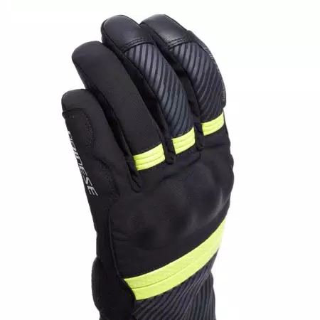 FULMINE D-DRY® - MEN'S WATERPROOF MOTORCYCLE GLOVES - BLACK/YELLOW FLUO/DARK GREY - 2