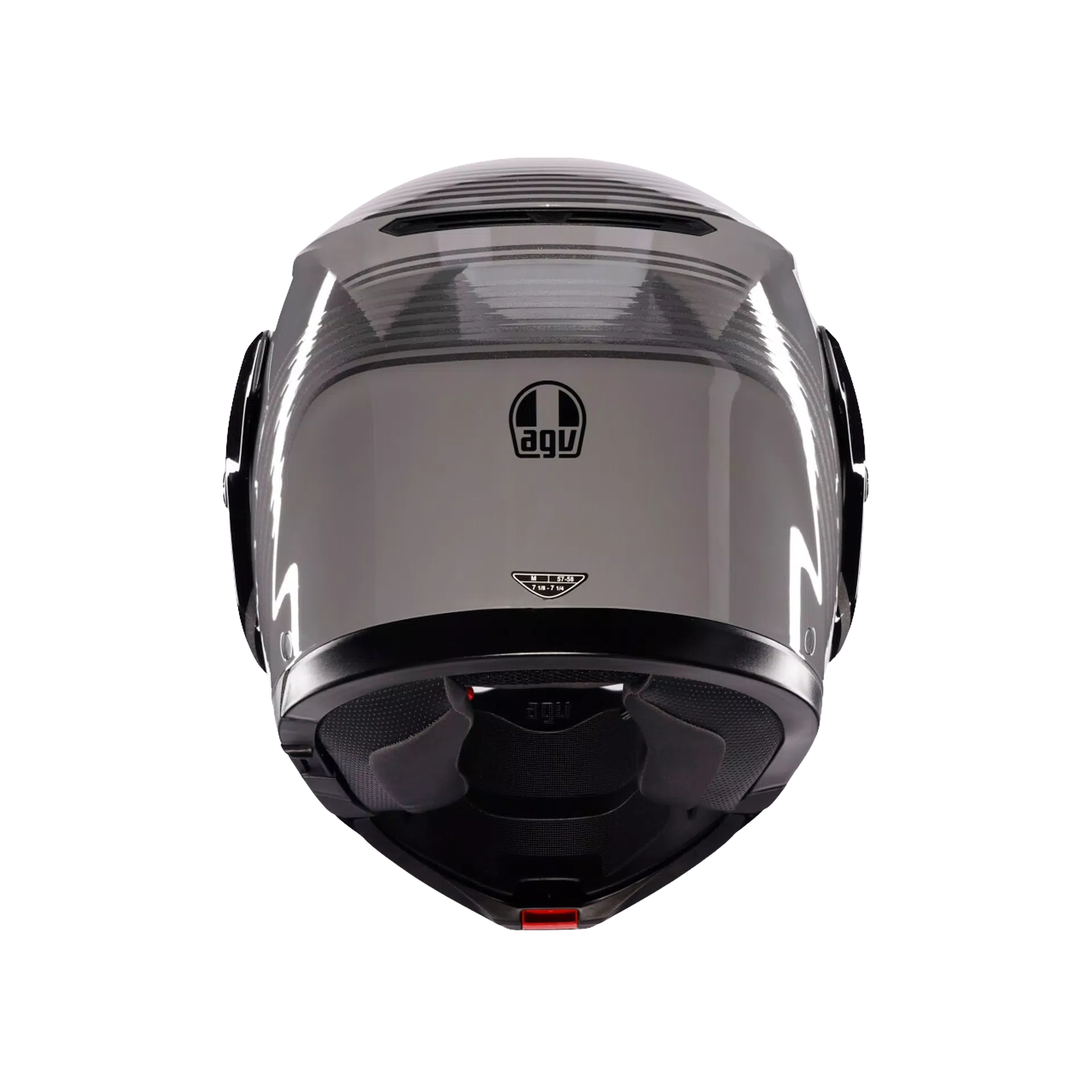 STREETMODULAR ISEO GREY/BLACK - MOTORBIKE FLIP UP HELMET E2206