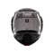 STREETMODULAR ISEO GREY/BLACK - MOTORBIKE FLIP UP HELMET E2206