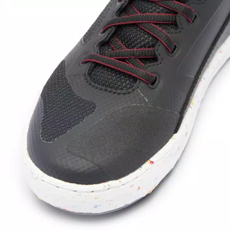 SUBURB AIR - WOMEN'S SUMMER MOTORCYCLE SHOES IN FABRIC - BLACK/WHITE/APPLE BUTTER - 7