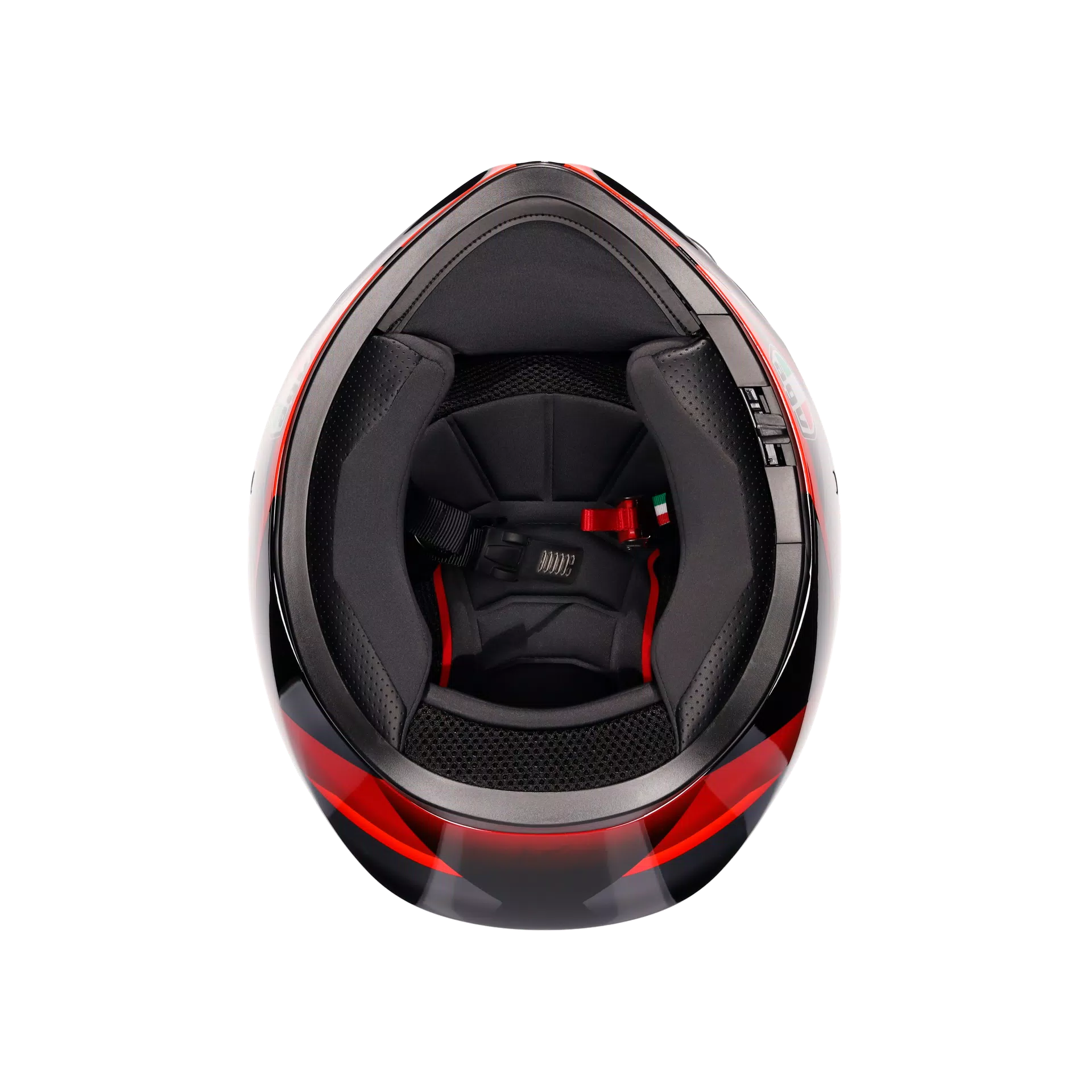 K3 STRIGA BLACK/GREY/RED - CASQUE MOTO INTÉGRAL E2206
