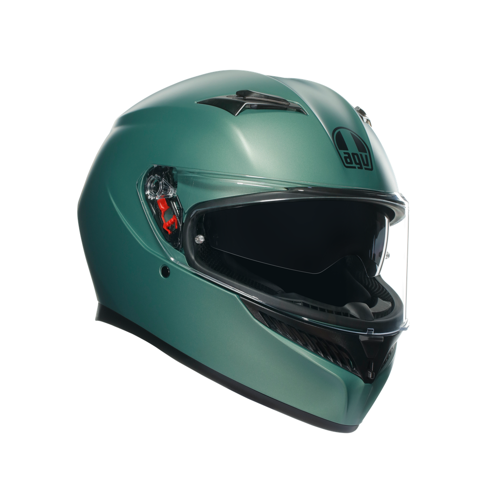 k3-mono-matt-salvia-green-motorbike-full-face-helmet-e2206 image number 0