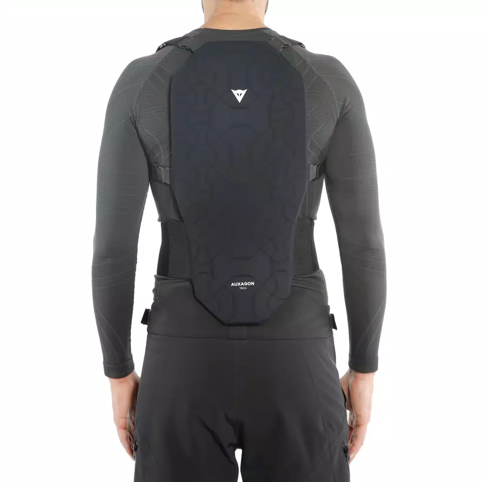 AUXAGON 2 SKI BACK PROTECTOR  - STRETCH-LIMO/BLACK - 4