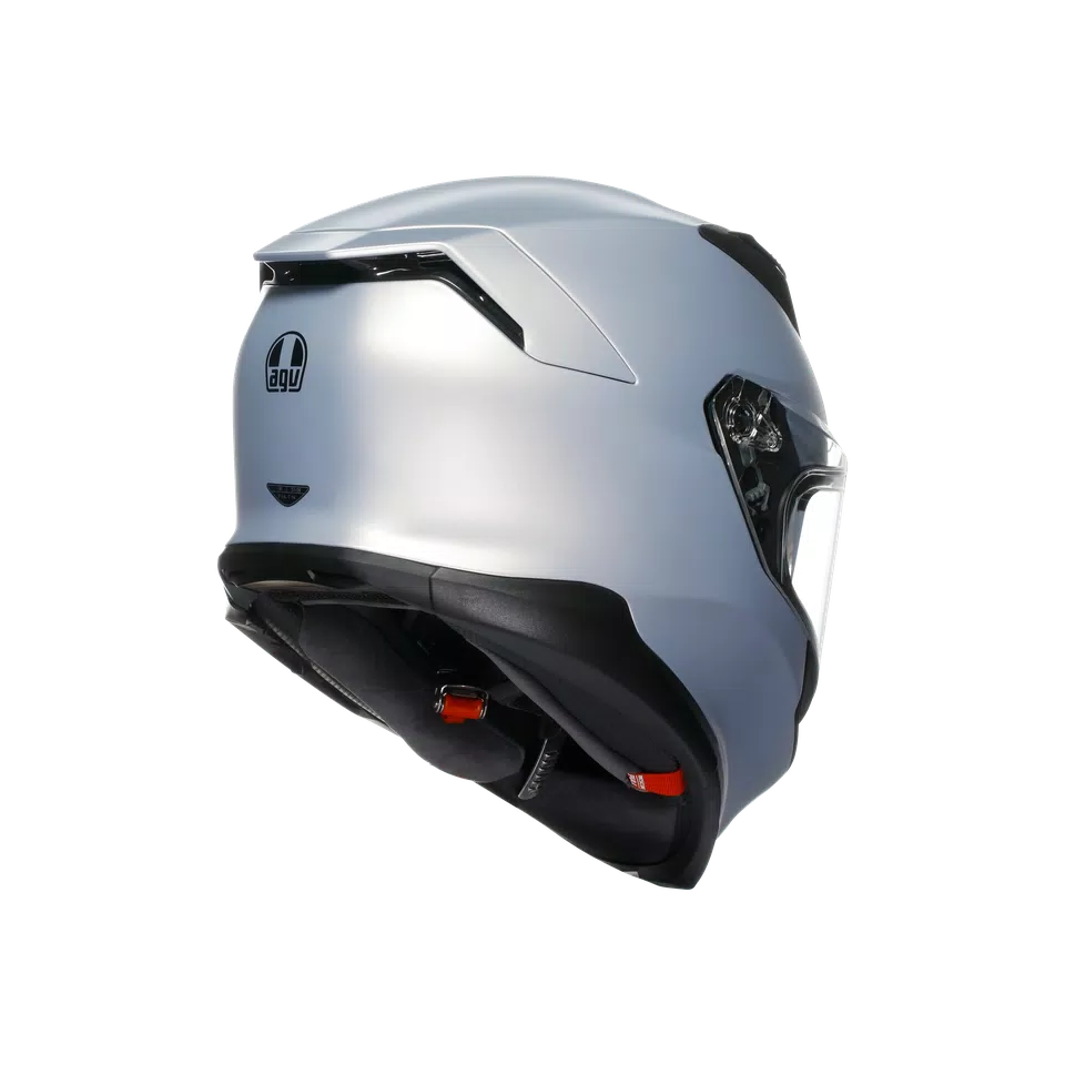 K7 MPLK MONO MATT PRISMA SILVER - MOTORBIKE FULL FACE HELMET DOT (E2206) -  - 6