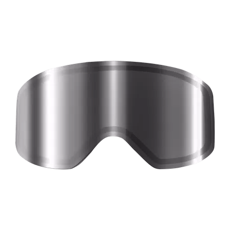 HP HO CYLINDRICAL SKI GOGGLES REPLACEMENT LENS - SILVER-MIRROR - 1